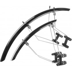 Blatníky set M-WAVE 28" Race silniční, černé 33mm