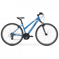 MERIDA CROSSWAY 10-V Blue (Steel Blue/White) W 2023